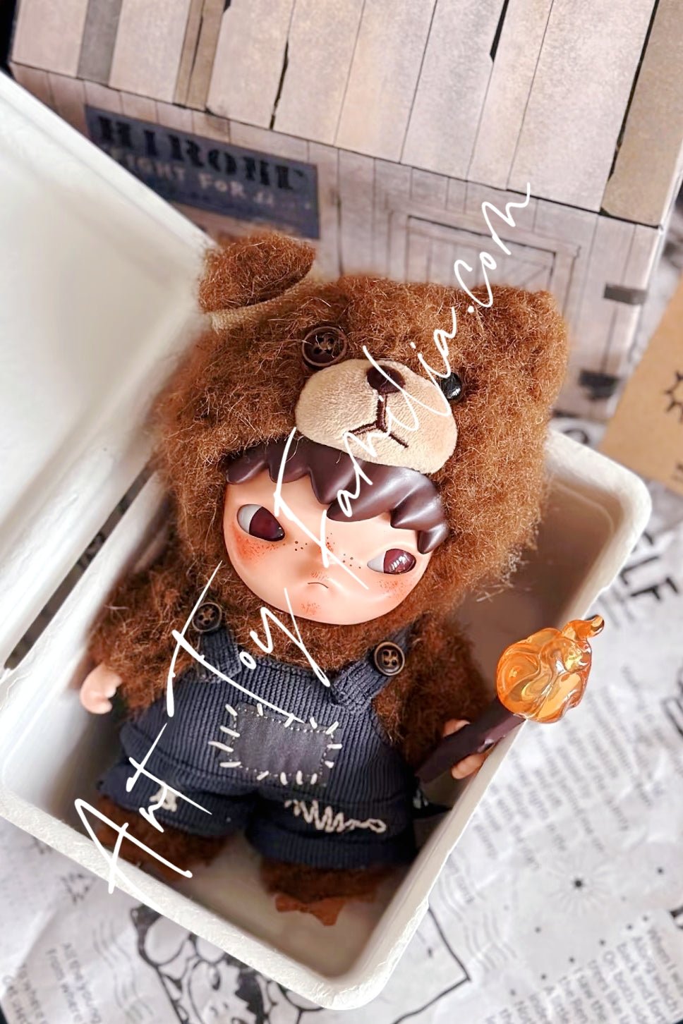 hirono-living-wild-fight-for-joy-plush-doll-POP MART hirono