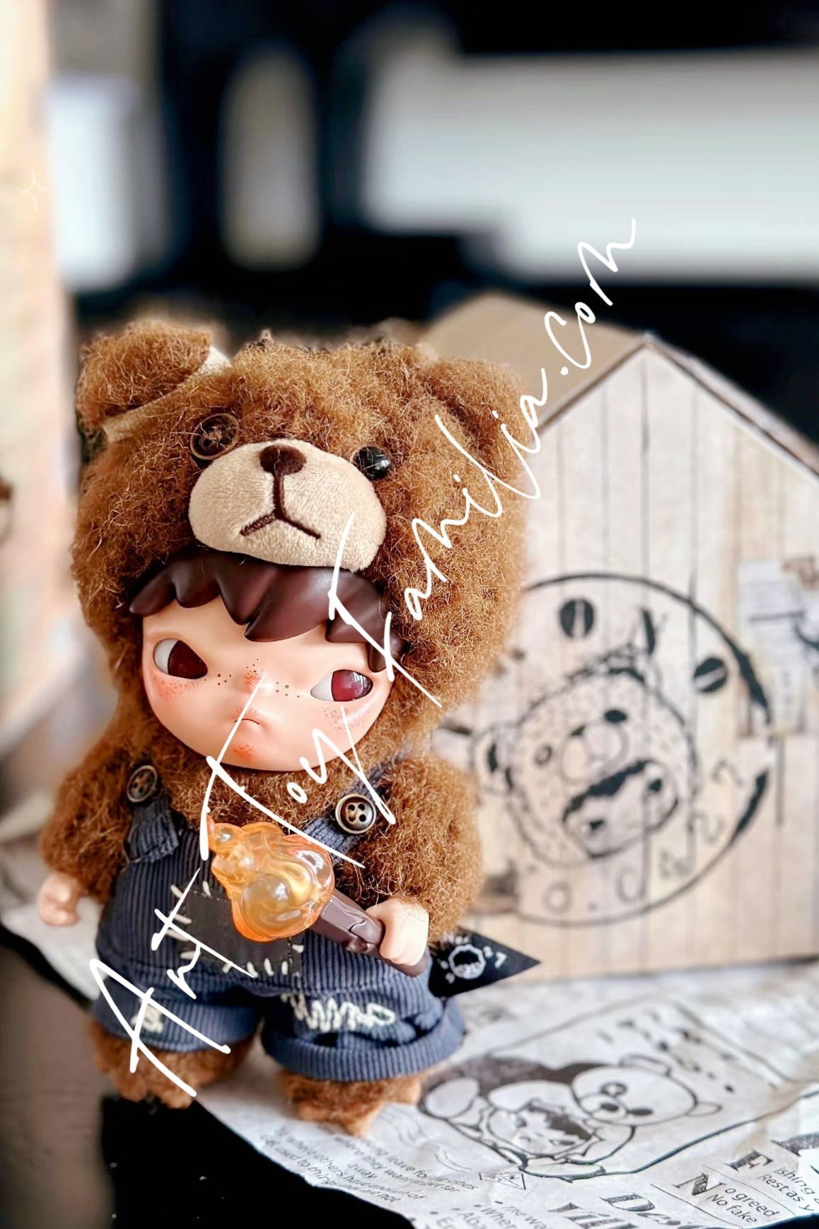 hirono-living-wild-fight-for-joy-plush-doll-POP MART hirono