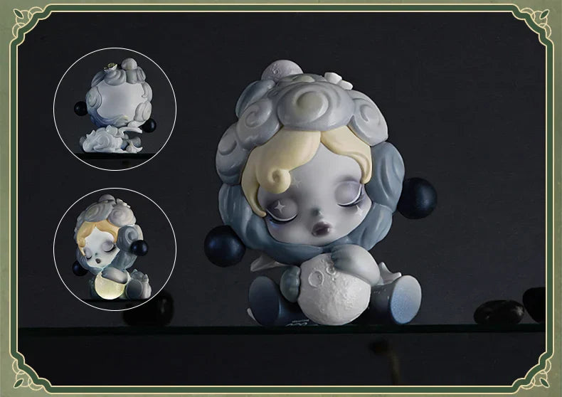 Genuine Pop Mart Skullpanda The Ink Plum Blossom Series Blind Box