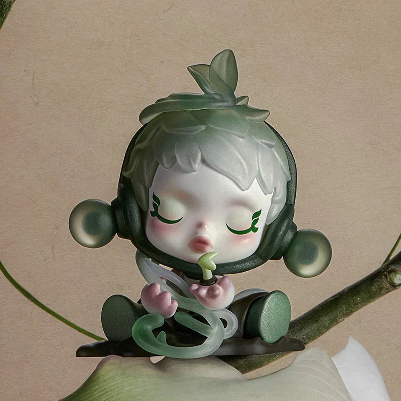 Genuine Pop Mart Skullpanda The Ink Plum Blossom Series Blind Box