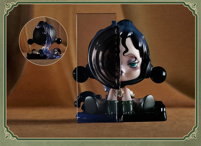 Genuine Pop Mart Skullpanda The Ink Plum Blossom Series Blind Box