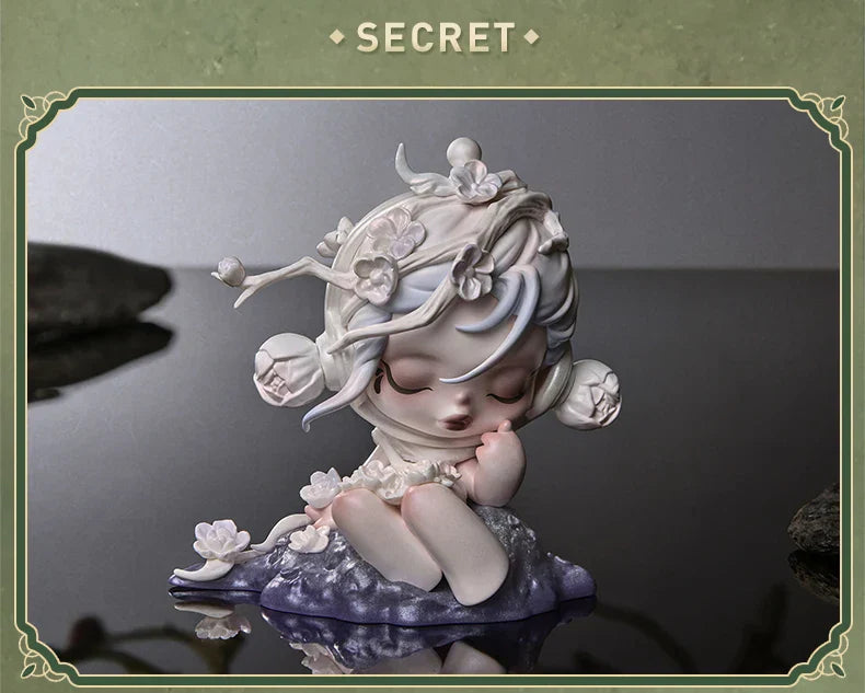 Genuine Pop Mart Skullpanda The Ink Plum Blossom Series Blind Box