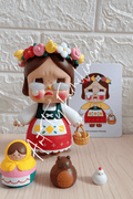 crybaby-my-russian-doll-figurine-POP Mart Crybaby